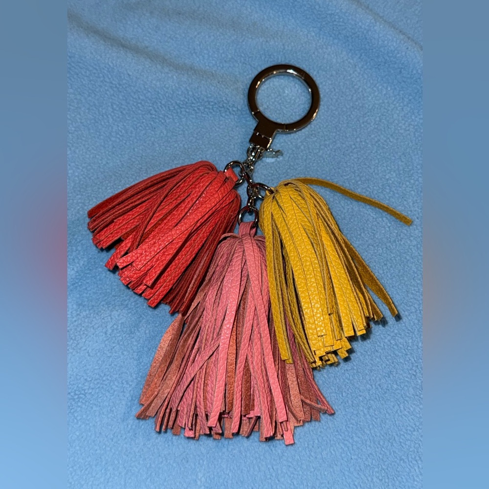 Kate Spade Red and Pink Key Card Holder